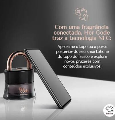 Imagem de Her Code Eau De Parfum Feminino 50ml O Boticário