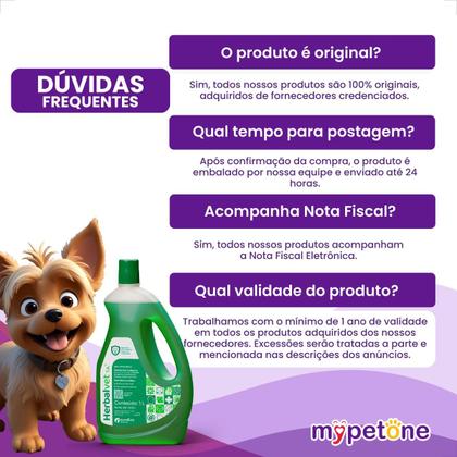 Imagem de Herbalvet Desinfetante Ourofino 1l Kit Com 2 Unidades