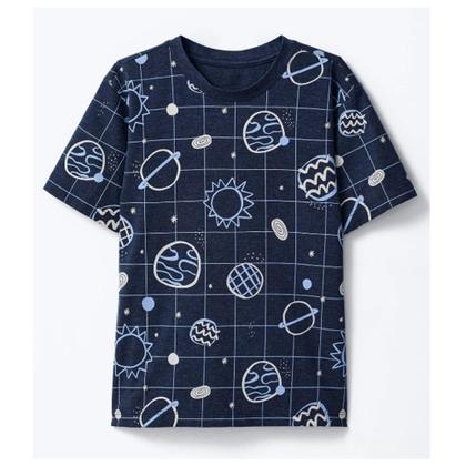 Imagem de Hering Kids Pijama Curto Box Estampado Azul