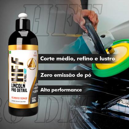 Imagem de Hff Hi Full Fast Polidor Corte Refino Lustro 500g Lincoln