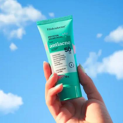Imagem de Hidrabene Protetor Solar Antiacne FPS50 50g