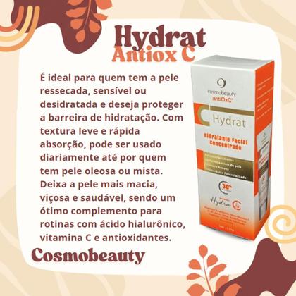 Imagem de Hidrante Facial Vitamina C Antiox C Hydrat Cosmobeauty
