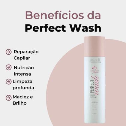 Imagem de Hidratação amazon flowers terapia alto impacto anti residuos pré tratamento escova btox 1lt