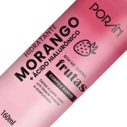 Imagem de Hidratante Corpo e Rosto Morango 160ml - Porán