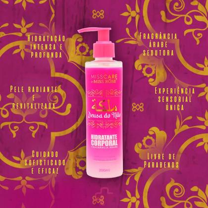 Imagem de Hidratante Corporal Árabe Deusa do Nilo Miss Rôse 200ml