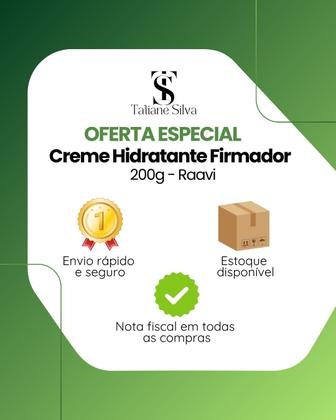 Imagem de Hidratante Corporal Firmador Raavi Q10 + Vit C + Colágeno