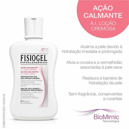 Imagem de Hidratante Corporal Fisiogel A.I. Loção Cremosa 100ml