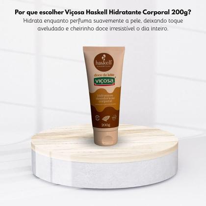 Imagem de Hidratante Corporal Haskell Viçosa Doce de Leite 200g