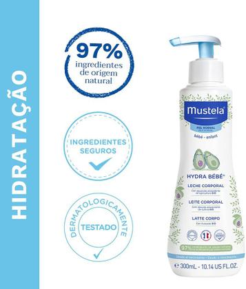 Imagem de Hidratante Corporal Hydra Bebe Mustela 300ml