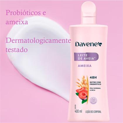 Imagem de Hidratante Corporal Leite de Aveia e Ameixa 400ml Davene