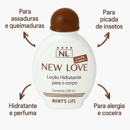 Imagem de Hidratante Corporal New Love com Toque Suave e perfumado