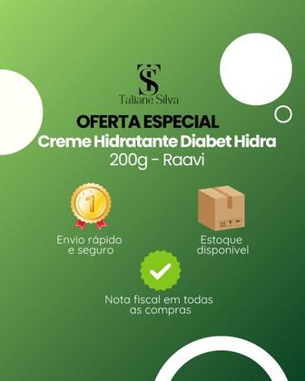 Imagem de Hidratante Corporal Raavi Diabet Hidra 200g Pele Seca