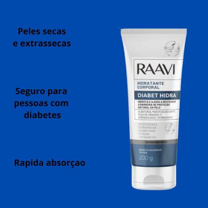 Imagem de Hidratante Corporal Raavi Diabet Hidra 200g