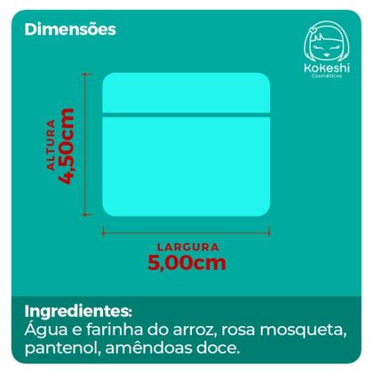 Imagem de Hidratante Creme Facial Pele De Porcelana Kokeshi 30g