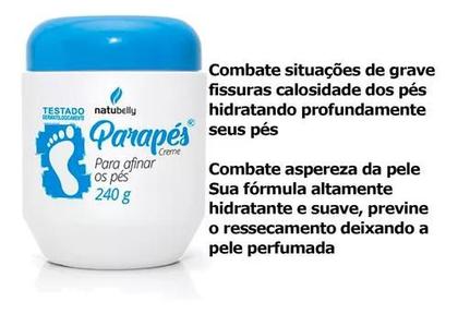 Imagem de Hidratante Creme Para Tratamento Hidratante dos Pés Parapés Natubelly