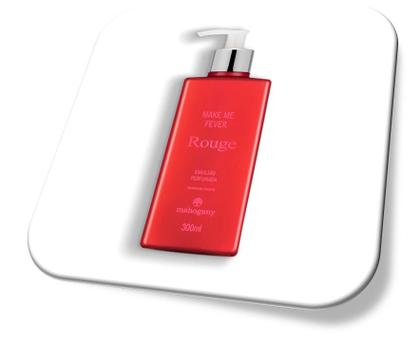 Imagem de Hidratante Desodorante Corporal Make Me Fever Rouge 300ml - Mahogany
