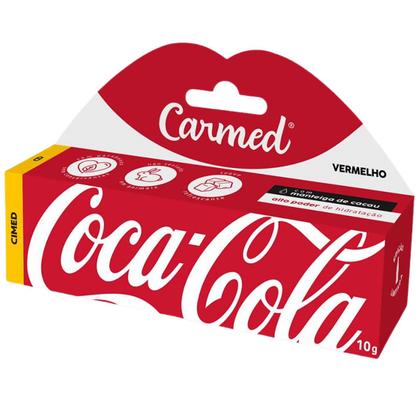 Imagem de Hidratante Labial Carmed Coca-Cola Vermelho 10g