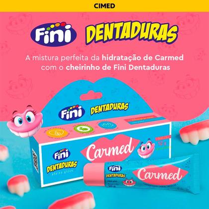 Imagem de Hidratante Labial Carmed Fini Dentaduras Efeito Gloss 10g