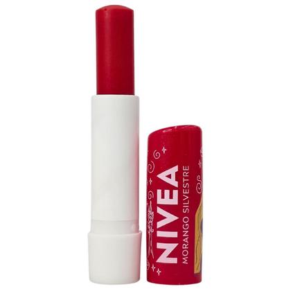 Imagem de Hidratante Labial Morango Silvestre Rapunzel Disney Princesa Nivea 4,8g