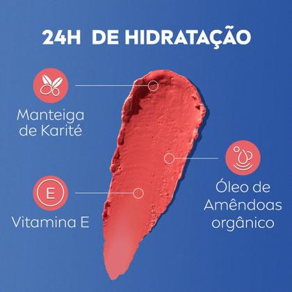 Imagem de Hidratante Labial Nivea Hidra Color FPS 30 Coral 4,8g