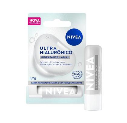 Imagem de Hidratante Labial Nivea Ultra Hialurônico 5,2g