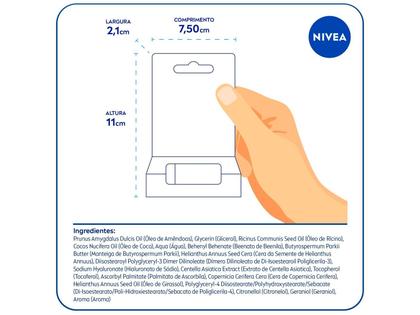Imagem de Hidratante Labial Nivea Ultra Hialurônico 5,2g