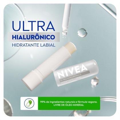 Imagem de Hidratante Labial Nivea Ultra Hialurônico 5,2g