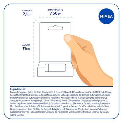 Imagem de Hidratante Labial NIVEA - Ultra Hialurônico