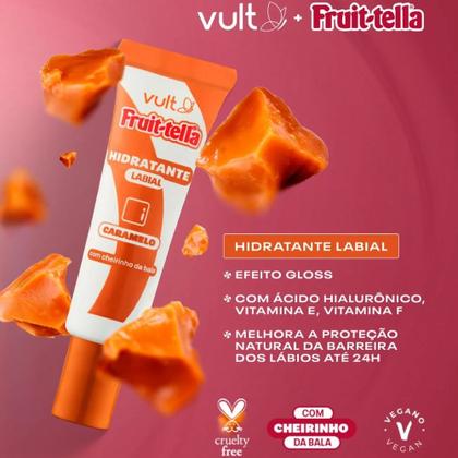 Imagem de Hidratante Labial Vult Fruittella Efeito Gloss Com Ácido Hialurônico