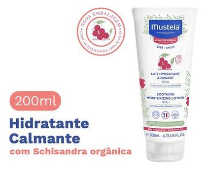 Imagem de Hidratante Mustela Bebê  Schisandra Orgânica 200Ml - Mustela