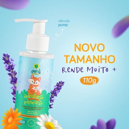Imagem de Hidratante Natural Vegano Relaxante para Bebê Verdi Natural