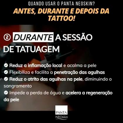 Imagem de Hidratante Para Tatuagem Panta Neoskin Black Restaurador Dérmico 