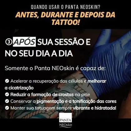 Imagem de Hidratante Para Tatuagem Restaurador Dérmico Panta Neoskin 83g