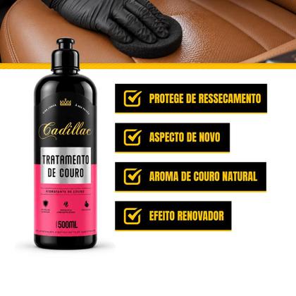 Imagem de Hidratante Para Tratamento de Couro Cadillac 500ml