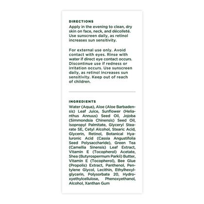 Imagem de Hidratante Tree of Life Retinol Facial com Ácido Hialurônico 50mL