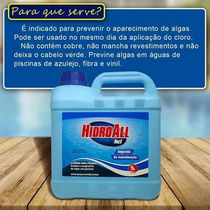 Imagem de Hidroall hcl algicida manutencao 5l