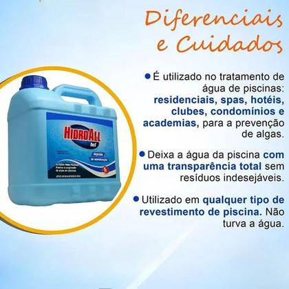 Imagem de Hidroall hcl algicida manutencao 5l