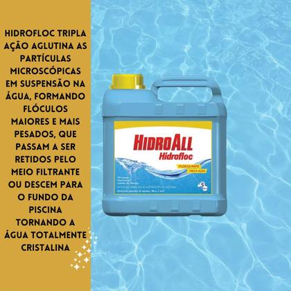 Imagem de Hidrofloc Clarificante Floculante 5L Hidroall