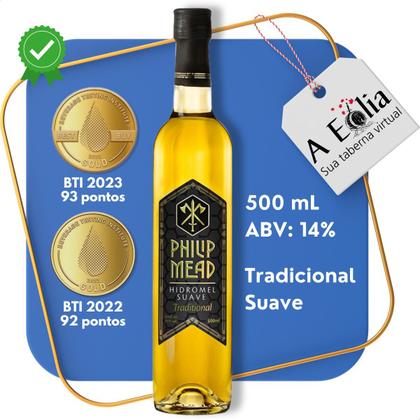 Imagem de Hidromel Philip Mead 500ml - Pack com 3 Garrafas - Escolha já o Seu!