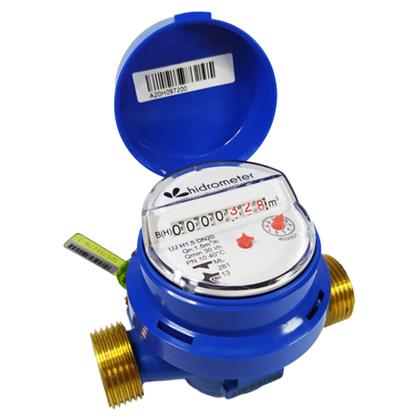Imagem de Hidrômetro Medidor Unijato 3/4" DN20 -Hidrometer - Qmax. 3m³/h QN 1,5m³/h + Kit Conexões