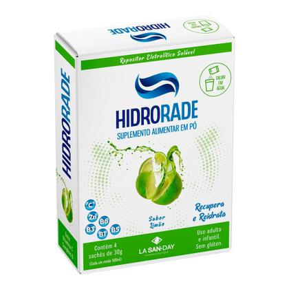 Imagem de Hidrorade Sachê - Sabor Limão - 4 Unidades de 30g