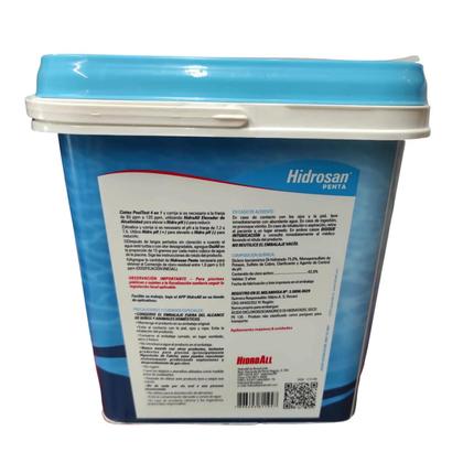 Imagem de Hidrosan Penta Balde 10 Kg Cloro Granulado Hidroall