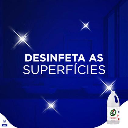 Imagem de Higienizador + Álcool Cif Profissional Original Sem Perfume 2L