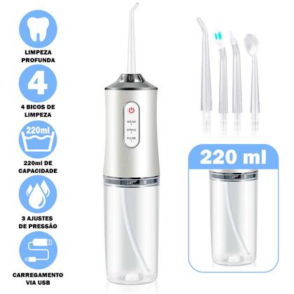 Imagem de Higienizador Bucal 3 Em 1 Portátil Bivolt Para Dentes E Gengiva