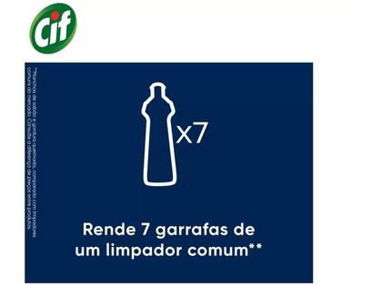 Imagem de Higienizador Cremoso Cif Original 450ml 2 Unidades