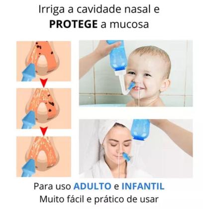 Imagem de Higienizador De Nariz Para Bebê Azul