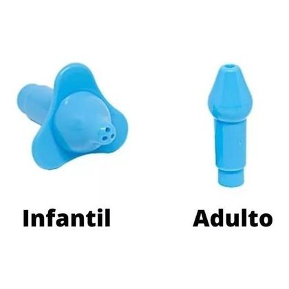 Imagem de Higienizador Lavagem Nasal Ducha Garrafa 300 Ml E 2 Bicos