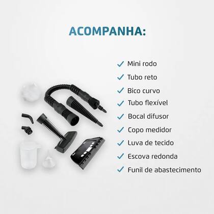 Imagem de Higienizador Vapor Wash Amarelo/preto Hg-01 Mondial