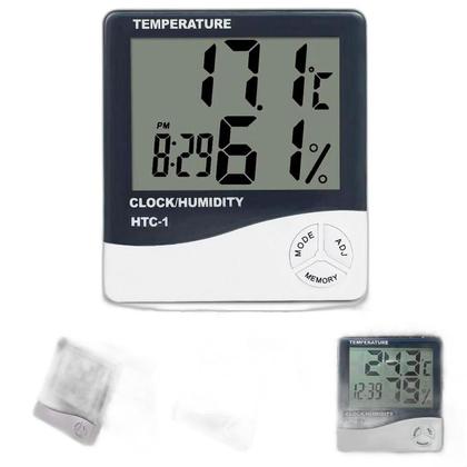 Imagem de Higrômetro Digital Termômetro Com Sensor Para Medição Exata
