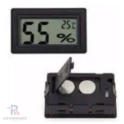 Imagem de Higrômetro Medidor Temperatura Higrômetro Pra Designer